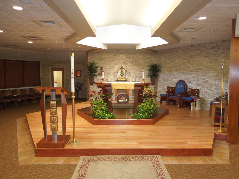 Altar Set - St. Paul Newman Center Wichita